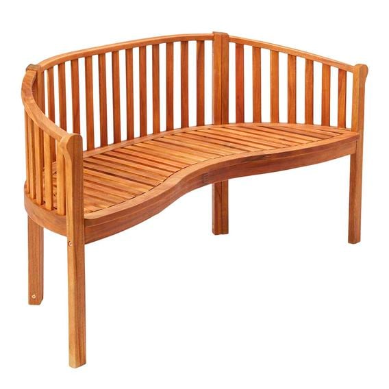 Garden Gear - Acacia 3-Person Banana Bench